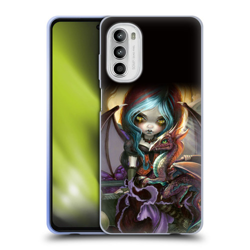 Strangeling Dragon Vampire Fairy Soft Gel Case for Motorola Moto G52