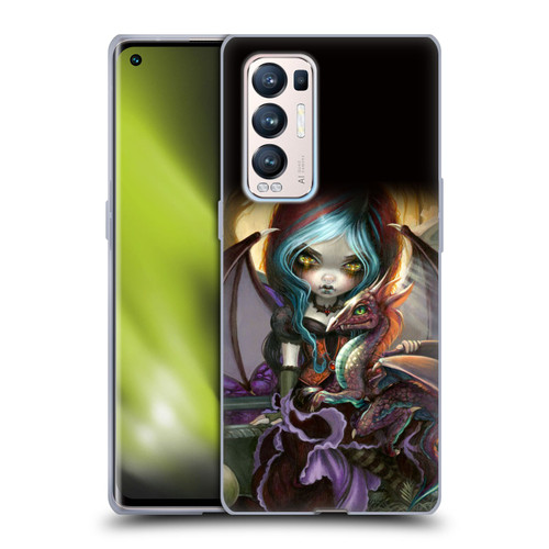 Strangeling Dragon Vampire Fairy Soft Gel Case for OPPO Find X3 Neo / Reno5 Pro+ 5G