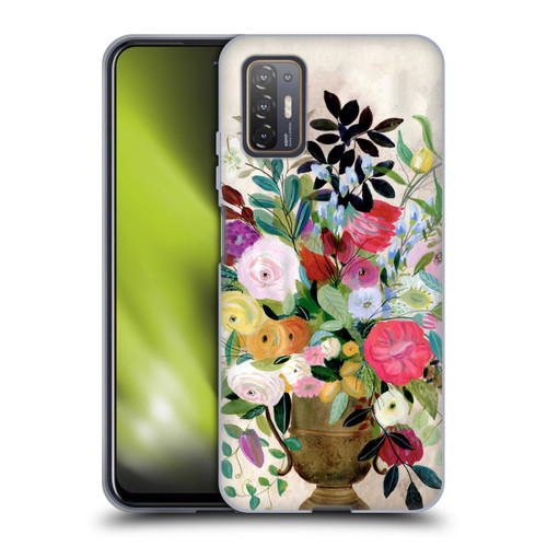 Suzanne Allard Floral Art Beauty Enthroned Soft Gel Case for HTC Desire 21 Pro 5G