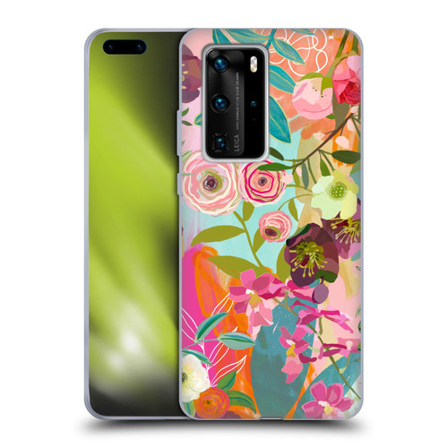 Suzanne Allard Floral Art Chase A Dream Soft Gel Case for Huawei P40 Pro / P40 Pro Plus 5G