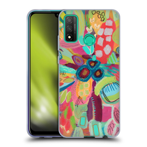 Suzanne Allard Floral Art Dancing In The Garden Soft Gel Case for Huawei P Smart (2020)