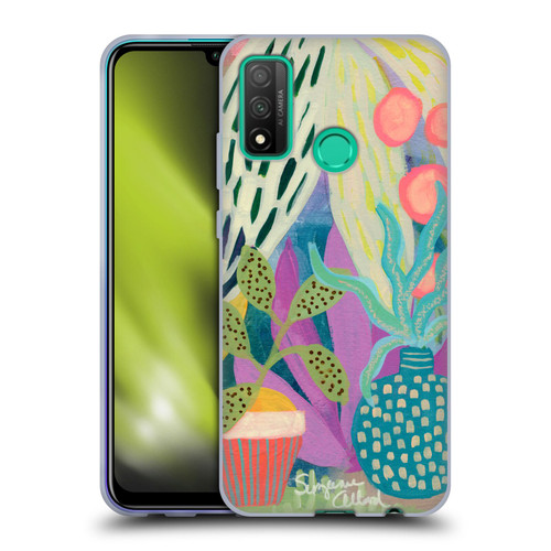 Suzanne Allard Floral Art Palm Heaven Soft Gel Case for Huawei P Smart (2020)