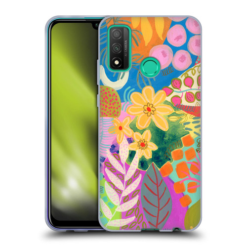 Suzanne Allard Floral Art Yellow Daisies Soft Gel Case for Huawei P Smart (2020)