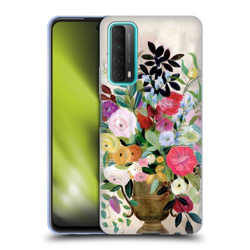 Suzanne Allard Floral Art Beauty Enthroned Soft Gel Case for Huawei P Smart (2021)