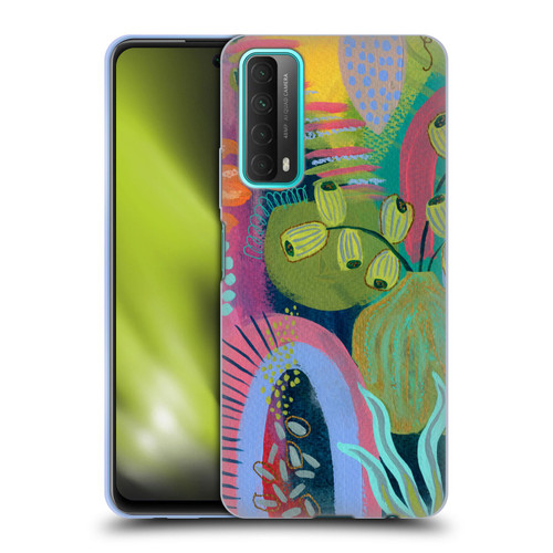 Suzanne Allard Floral Art Seed Pod Soft Gel Case for Huawei P Smart (2021)