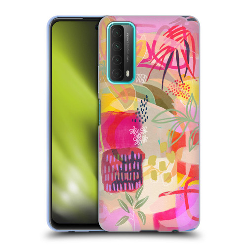 Suzanne Allard Floral Art You Are Loved Soft Gel Case for Huawei P Smart (2021)