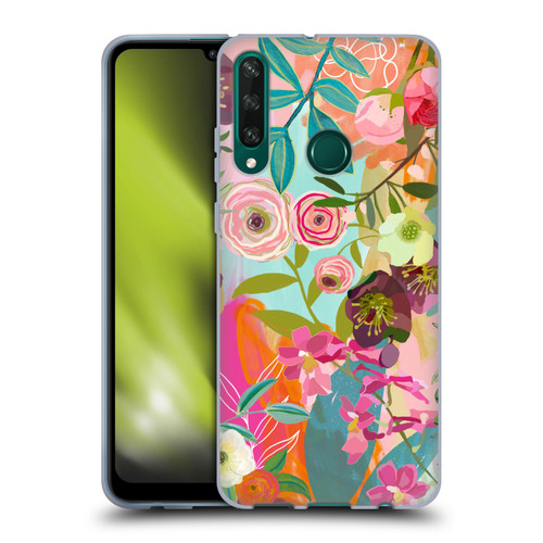 Suzanne Allard Floral Art Chase A Dream Soft Gel Case for Huawei Y6p