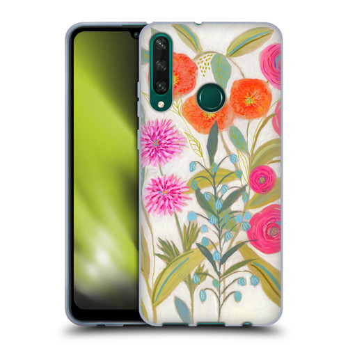 Suzanne Allard Floral Art Joyful Garden Plants Soft Gel Case for Huawei Y6p