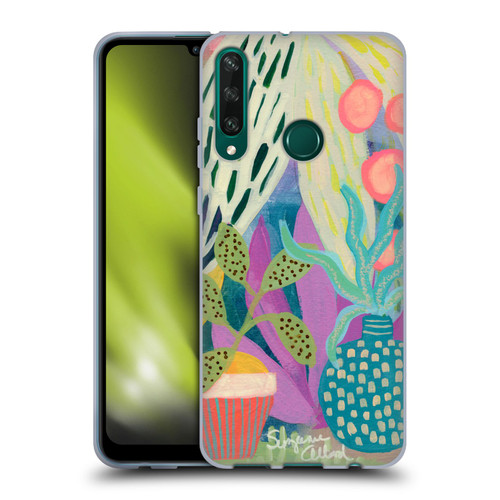 Suzanne Allard Floral Art Palm Heaven Soft Gel Case for Huawei Y6p