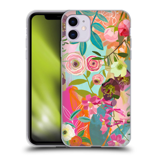 Suzanne Allard Floral Art Chase A Dream Soft Gel Case for Apple iPhone 11