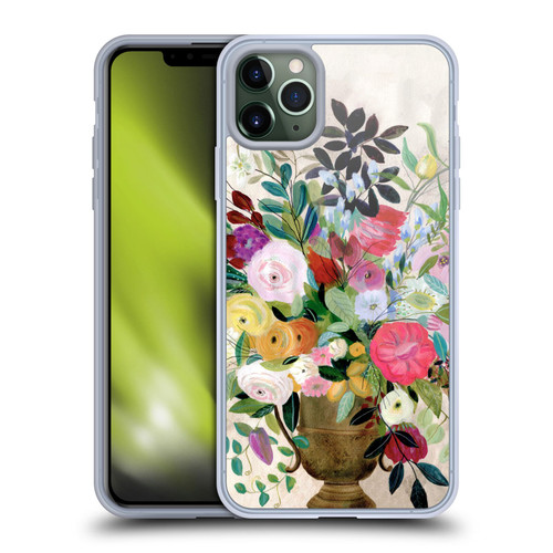 Suzanne Allard Floral Art Beauty Enthroned Soft Gel Case for Apple iPhone 11 Pro Max