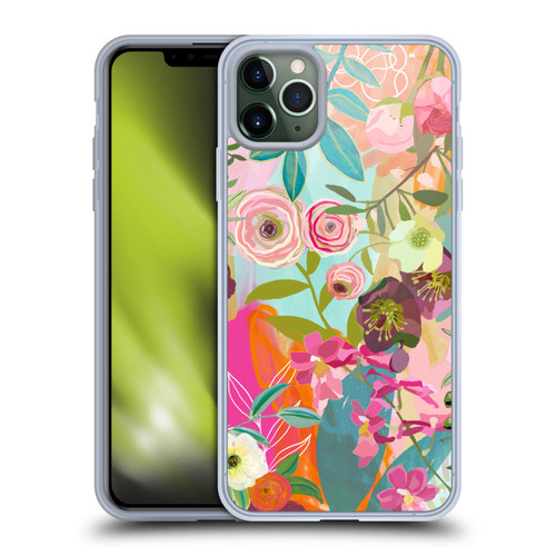 Suzanne Allard Floral Art Chase A Dream Soft Gel Case for Apple iPhone 11 Pro Max