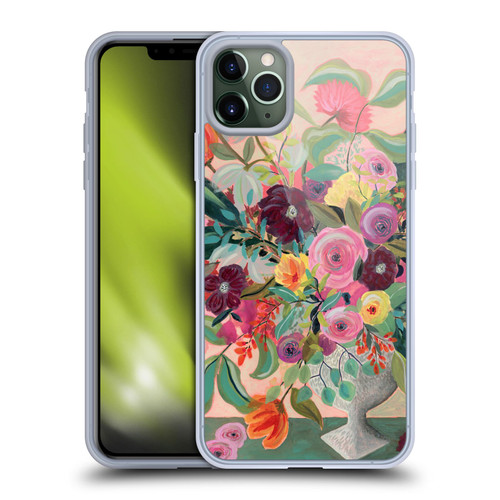 Suzanne Allard Floral Art Floral Centerpiece Soft Gel Case for Apple iPhone 11 Pro Max