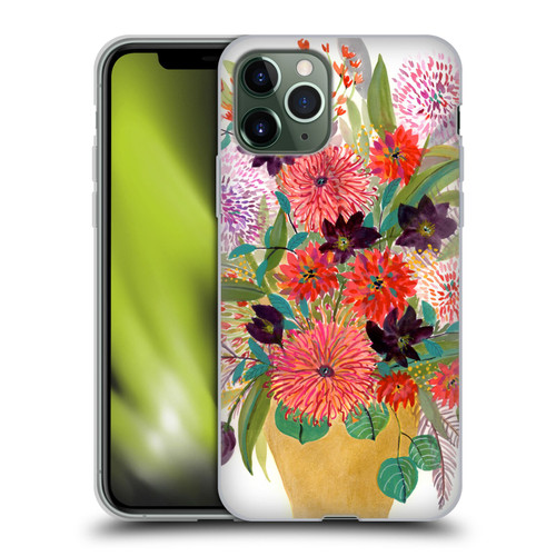 Suzanne Allard Floral Art Celebration Soft Gel Case for Apple iPhone 11 Pro
