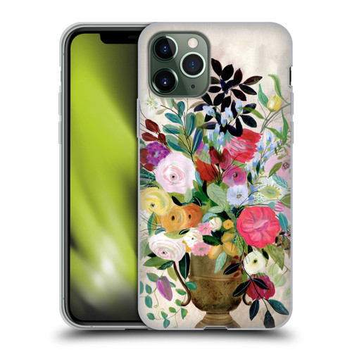 Suzanne Allard Floral Art Beauty Enthroned Soft Gel Case for Apple iPhone 11 Pro