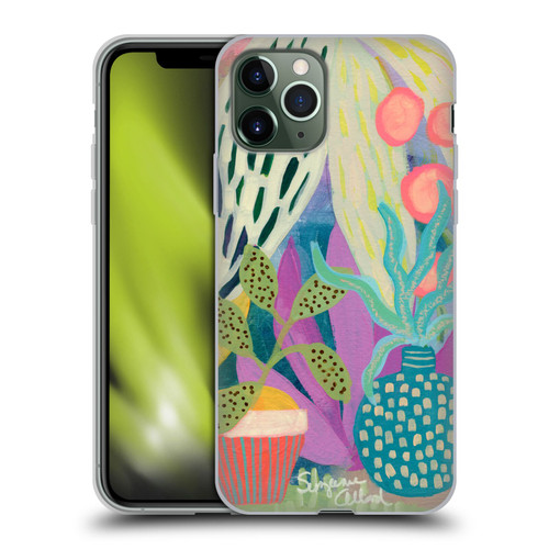Suzanne Allard Floral Art Palm Heaven Soft Gel Case for Apple iPhone 11 Pro