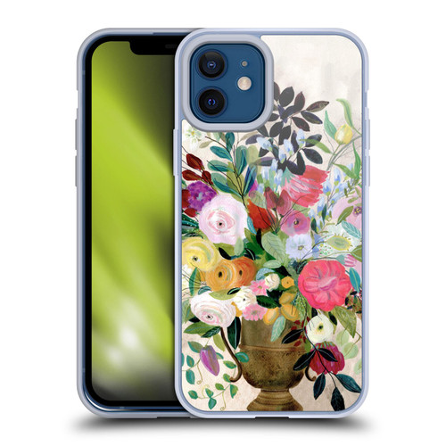 Suzanne Allard Floral Art Beauty Enthroned Soft Gel Case for Apple iPhone 12 / iPhone 12 Pro