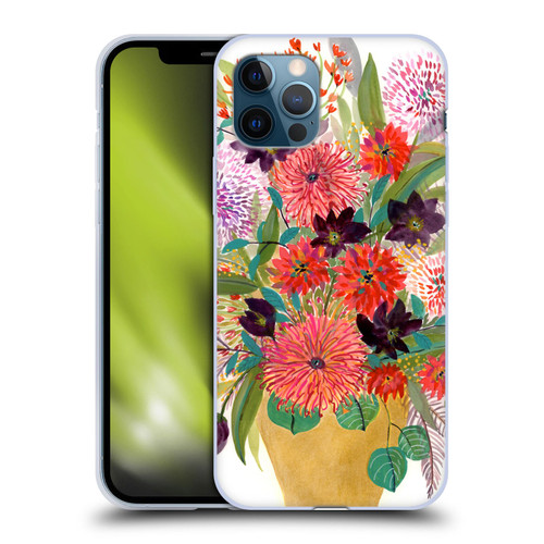 Suzanne Allard Floral Art Celebration Soft Gel Case for Apple iPhone 12 / iPhone 12 Pro
