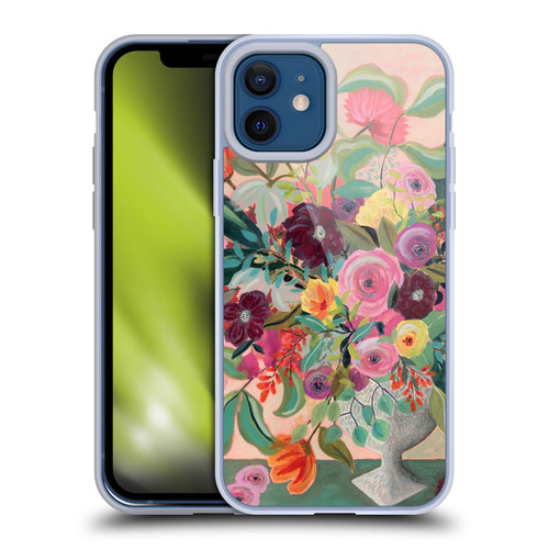 Suzanne Allard Floral Art Floral Centerpiece Soft Gel Case for Apple iPhone 12 / iPhone 12 Pro