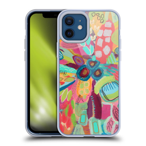 Suzanne Allard Floral Art Dancing In The Garden Soft Gel Case for Apple iPhone 12 / iPhone 12 Pro