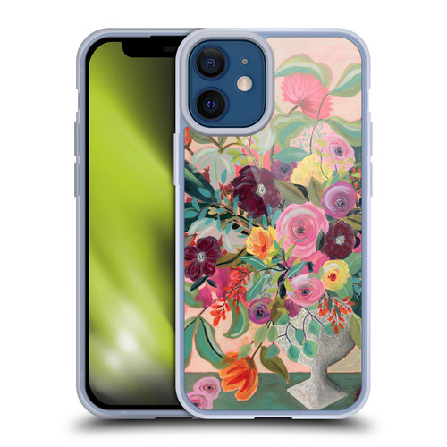 Suzanne Allard Floral Art Floral Centerpiece Soft Gel Case for Apple iPhone 12 Mini