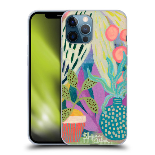 Suzanne Allard Floral Art Palm Heaven Soft Gel Case for Apple iPhone 12 Pro Max