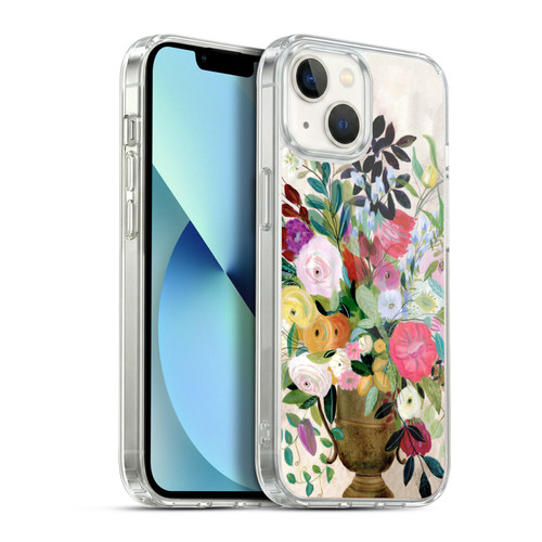 Suzanne Allard Floral Art Beauty Enthroned Soft Gel Case for Apple iPhone 13