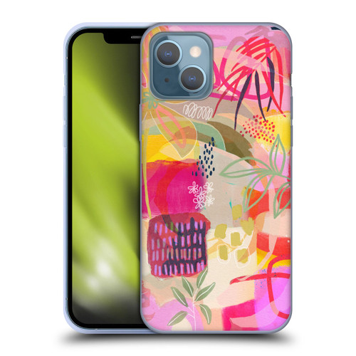 Suzanne Allard Floral Art You Are Loved Soft Gel Case for Apple iPhone 13