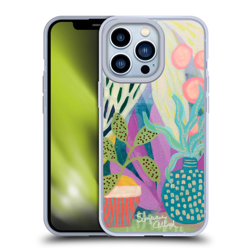 Suzanne Allard Floral Art Palm Heaven Soft Gel Case for Apple iPhone 13 Pro