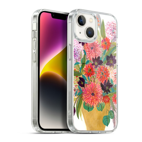 Suzanne Allard Floral Art Celebration Soft Gel Case for Apple iPhone 14