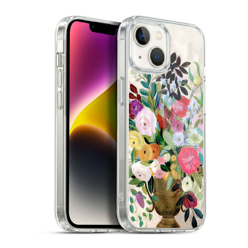 Suzanne Allard Floral Art Beauty Enthroned Soft Gel Case for Apple iPhone 14