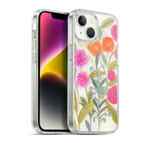 Suzanne Allard Floral Art Joyful Garden Plants Soft Gel Case for Apple iPhone 14