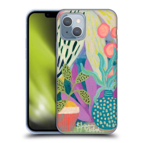 Suzanne Allard Floral Art Palm Heaven Soft Gel Case for Apple iPhone 14