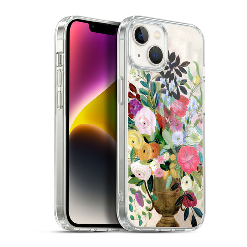 Suzanne Allard Floral Art Beauty Enthroned Soft Gel Case for Apple iPhone 14 Plus & MagSafe