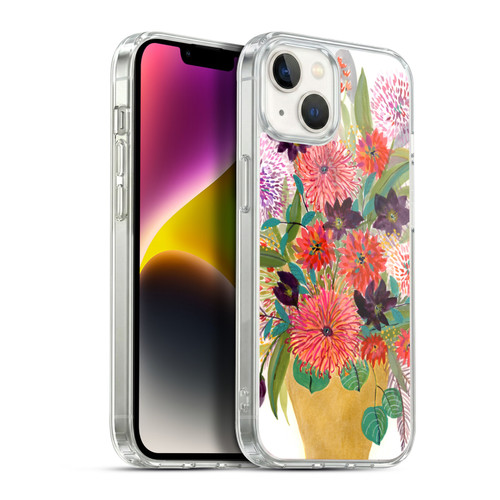 Suzanne Allard Floral Art Celebration Soft Gel Case for Apple iPhone 14 Plus & MagSafe