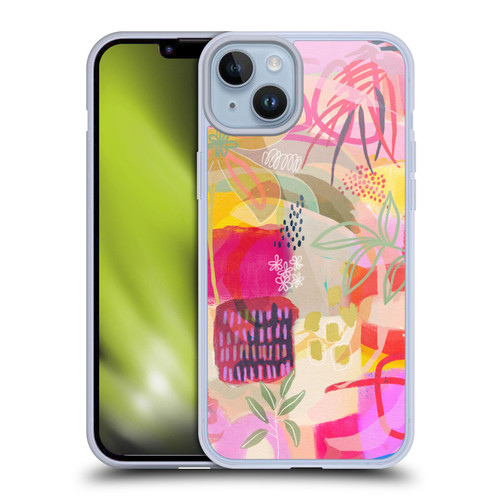 Suzanne Allard Floral Art You Are Loved Soft Gel Case for Apple iPhone 14 Plus