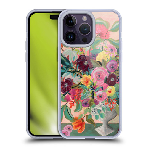 Suzanne Allard Floral Art Floral Centerpiece Soft Gel Case for Apple iPhone 14 Pro Max