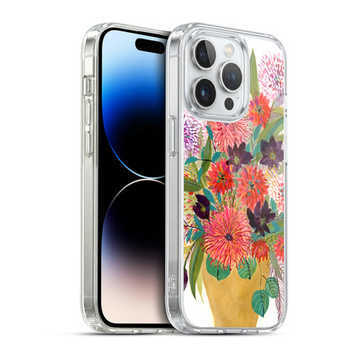Suzanne Allard Floral Art Celebration Soft Gel Case for Apple iPhone 14 Pro & MagSafe