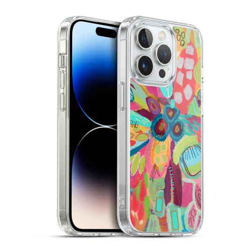 Suzanne Allard Floral Art Dancing In The Garden Soft Gel Case for Apple iPhone 14 Pro & MagSafe