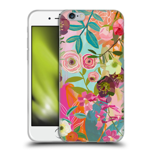Suzanne Allard Floral Art Chase A Dream Soft Gel Case for Apple iPhone 6 / iPhone 6s