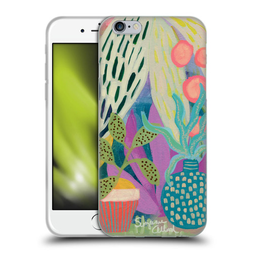 Suzanne Allard Floral Art Palm Heaven Soft Gel Case for Apple iPhone 6 / iPhone 6s