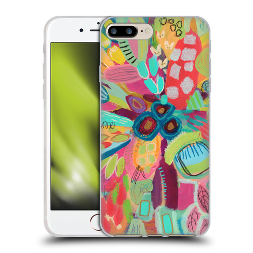 Suzanne Allard Floral Art Dancing In The Garden Soft Gel Case for Apple iPhone 7 Plus / iPhone 8 Plus