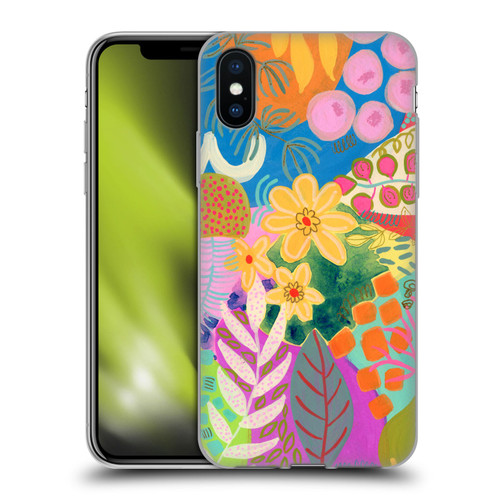 Suzanne Allard Floral Art Yellow Daisies Soft Gel Case for Apple iPhone X / iPhone XS