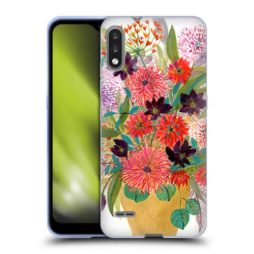 Suzanne Allard Floral Art Celebration Soft Gel Case for LG K22