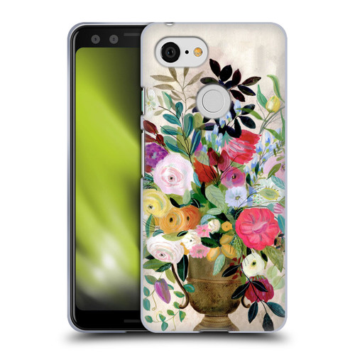 Suzanne Allard Floral Art Beauty Enthroned Soft Gel Case for Google Pixel 3
