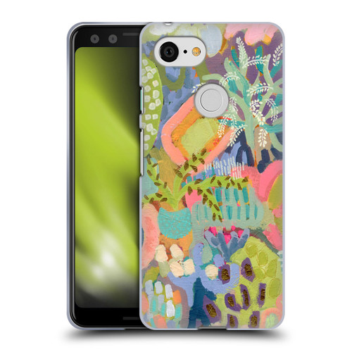 Suzanne Allard Floral Art Summer Fiesta Soft Gel Case for Google Pixel 3