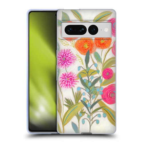 Suzanne Allard Floral Art Joyful Garden Plants Soft Gel Case for Google Pixel 7 Pro
