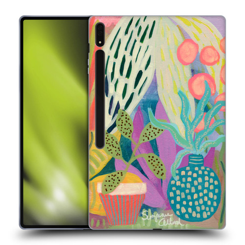 Suzanne Allard Floral Art Palm Heaven Soft Gel Case for Samsung Galaxy Tab S8 Ultra