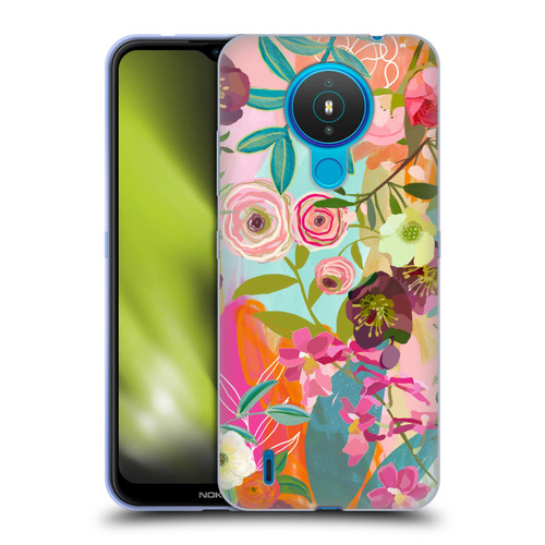 Suzanne Allard Floral Art Chase A Dream Soft Gel Case for Nokia 1.4