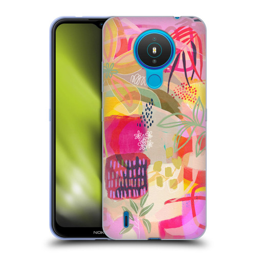 Suzanne Allard Floral Art You Are Loved Soft Gel Case for Nokia 1.4